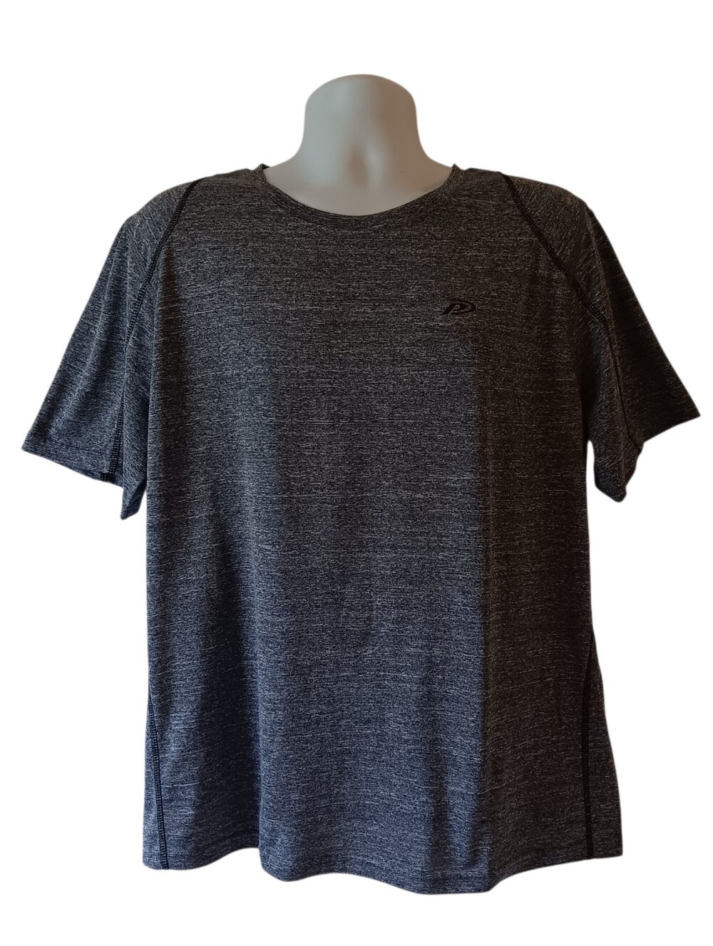 Pro Player men's gray short-sleeve activewear t-shirt size L